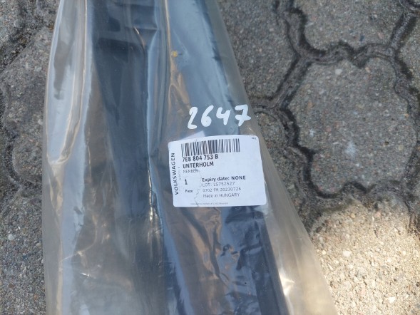 Volkswagen OE VW T6 PRZEDNIE LEWE POSZERZENIE PROGU 7E8804753B VW T6 ПЕРЕДНЄ ЛІВЕ РОЗШИРЕННЯ ПОРОГА 7E8804753B