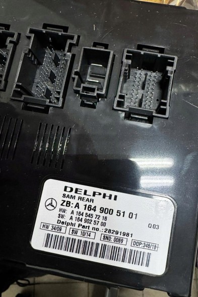 Mercedes-Benz OE A1645400101 A1645402201 A1649005401 Delphi oryginal МОДУЛЬ КОМФОРТУ БЛОК УПРАВЛІННЯ MERCEDES W164 GL ML A1649005101 НОВИЙ!!