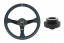 RBS Technology RBS-KZ-18+E36 Спортивне кермо RBS Technology шкіра перфорована 35/9см + наба BMW E36