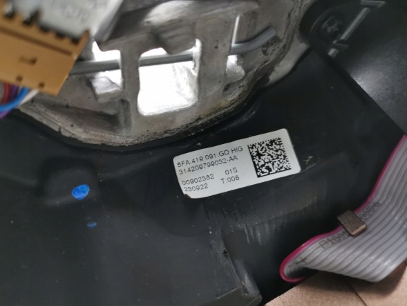 Volkswagen OE 5FA419091GQ, BW538398L Кермо Cupra Formentor 5FA419091GQ Нове оригінальне