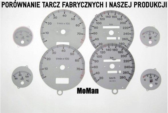 Moman 0089688086681 AUDI 80 90 B3 B4 ЗАМІННИК Дисків, Зразок як S2