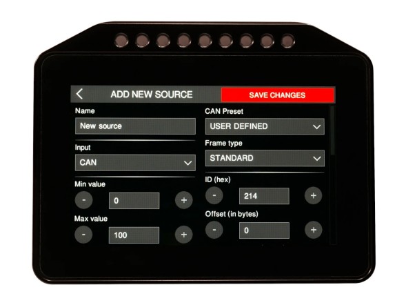 OGC RWD-00000002 Дисплей DASH 5" RWD Power CAN