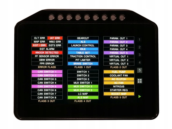 OGC RWD-00000002 Дисплей DASH 5" RWD Power CAN