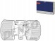 Denso 1007175944 DEN Dendea05002 вентилятор повітродувки denso 64118372493 + помічник водія #33