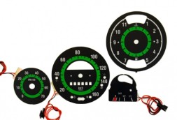Moman 7440001349518 Циферблати Indiglo для спідометра Volkswagen Beetle MoMan