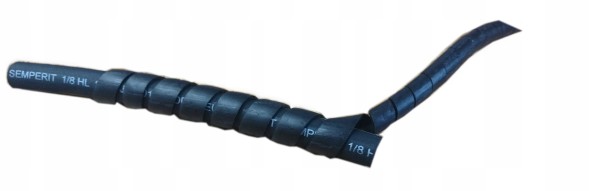 PHU DONOCIK OSSP-16/22B Osłona przewodów węży - sprężynowa spiralna 16 - 22 mm PVC, czarna 16-22Мм чорна щиток проводів - шланги - спіральний - пружинний пвх - 1метр