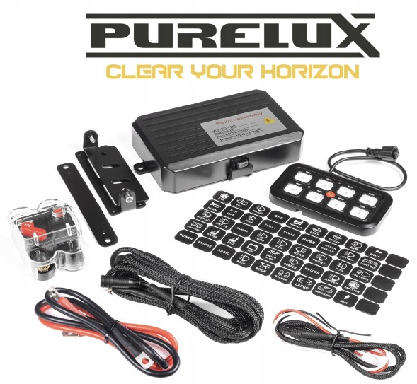 PURELUX Multi-switch Kontroler inteligentny panel sterowania Bluetooth / RF HS20221 PURELUX Багатофункціональний контролер інтелектуальна панель керування Bluetooth / RF