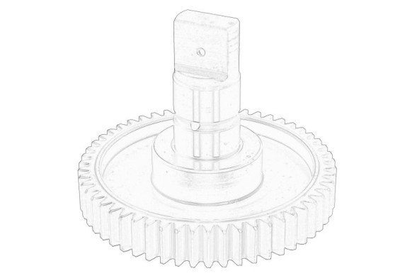 AD BRAKE VIC-221749 Зубчасте колесо паливної форсунки для DS DS 4, DS 5, DS 7; CITROEN C4