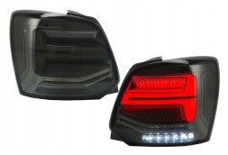 CHINA 6RD945095 Задні ліхтарі комплект vland full led neon tuning smoke для vw polo v 5 6r 2009-2017