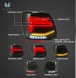 CHINA 6RD945095 Задні ліхтарі комплект vland full led neon tuning smoke для vw polo v 5 6r 2009-2017