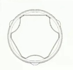 Spidan 24745 Шарнір півосі 24745 spidan ford seat vw alhambra