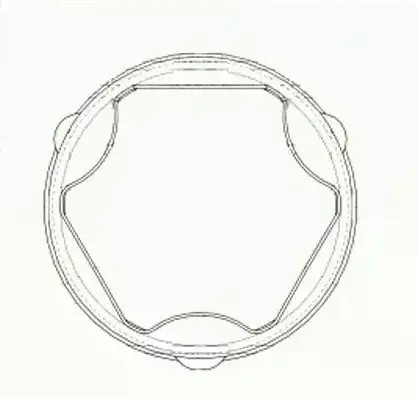 Spidan 24745 Шарнір півосі 24745 spidan ford seat vw alhambra