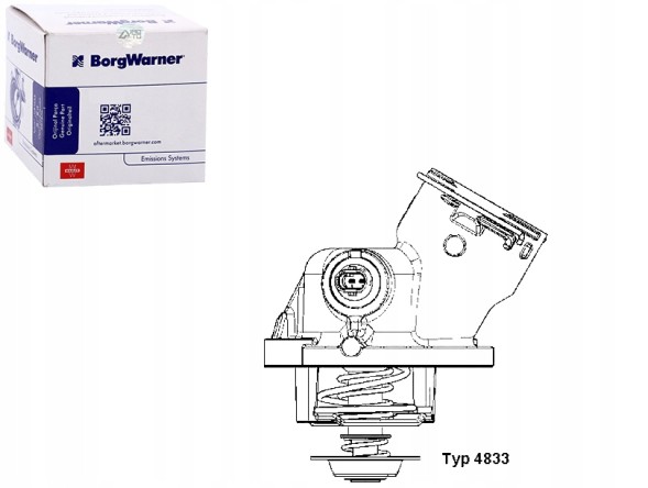 WAH4833.100D/RS5 WAHLER ТЕРМОСТАТ DB W164/W463 5,0 100С