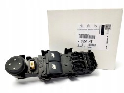 Groupe PSA 6554HE Перемикач склопідйомників + дзеркал CITROEN C4 04> передній лівий