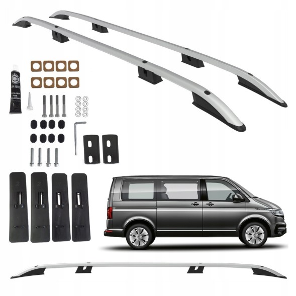 Omtec VWT5.73.3812 Релінги дахові Volkswagen VW T5 T6 LONG