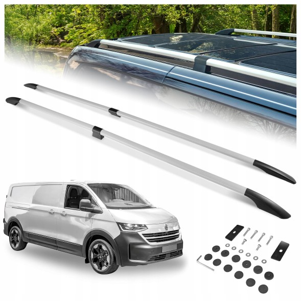 CHROMEMASTER OM-RR-D0132L-A20 Багажник на дах (рейлінги) для VW TRANSPORTER T7 2025- LONG | ДОВГИЙ