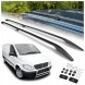 CHROMEMASTER OM-RR-D0011MB-004 Багажник на дах (рейлінги) для MERCEDES VITO W639 2003-2014 LONG | ДОВГИЙ
