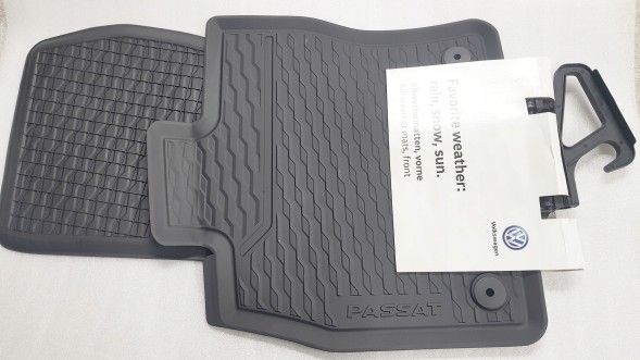 Volkswagen OE 3G1061502A Килимки гумові передні OEM VW PASSAT B8 2015-