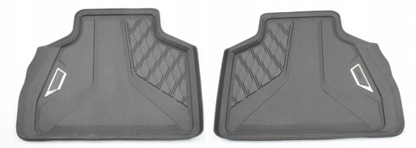 BMW OE 2458562 51472458562 НОВІ ОРИГІНАЛЬНІ ЧОРНІ ГУМОВІ КИЛИМКИ ALLWEATHER ЗАДНІ BMW G07 X7