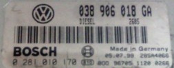 Bosch 038906018GA 0281010170 BEZ IMMO przygotowany w SDK Блок керування двигуном 038906018GA 0281010170 БЕЗ ІМОБІЛАЙЗЕРА