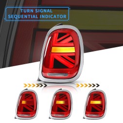 VLAND 51B1916E mhm Задні ліхтарі Vland Full Led Neon Tuning Mini Cooper f55 f56 f57 2014-17
