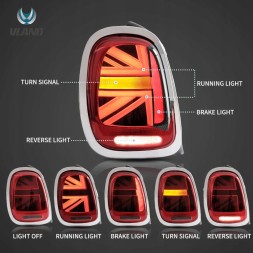 VLAND 51B1916E mhm Задні ліхтарі Vland Full Led Neon Tuning Mini Cooper f55 f56 f57 2014-17