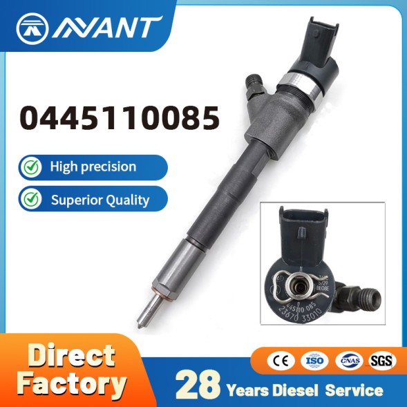 NANT High Quality Diesel Fuel Injector Engine Assembly Injection Valves with Strict Pre-Shipment Testing 0445110085