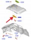 Ford OE AM51-13K767-AE35B8 AM51-13K767-AG35B8 AM5Z13776AH СВІТЛО САЛОНУ ДАХ ПЕРЕД FORD C-MAX FOCUS 12- 1808599 _ AM51-13K767-AE35B