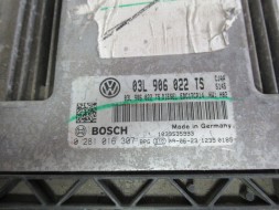 Audi OE КОНТРОЛЕР КОМП'ЮТЕРА ДВИГУНА VW 03L906022TS