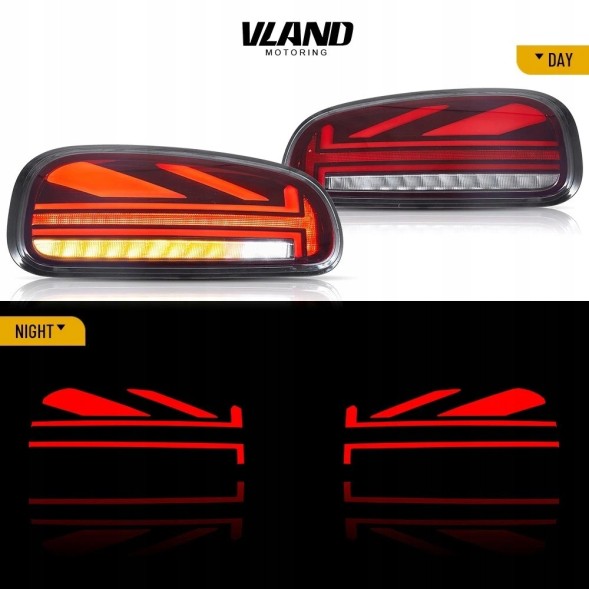 VLAND LDMC29 mhm Комплект задніх ліхтарів Vland Led Bar Neon LED Tuning Mini Clubman f54 2014-2019