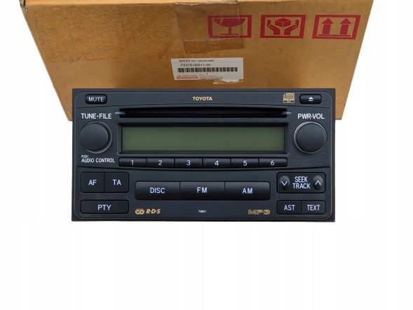 Toyota OE PZ476-00211-00 Toyota Hiace Hilux радіо MP3 CD-плеєр R.D.S DRS