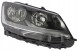 Abakus 441-11F8RMLDEM2 Фара лампа передня vw sharan 7n 2010-2015 права депо h7+h7