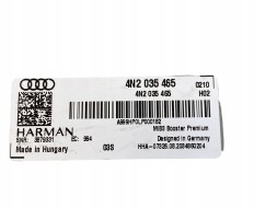 Audi OE 4N2035465 AUDI A8 ПІДСИЛЮВАЧ MIB3 BOOSTER PREMIUM
