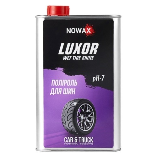 NX01129 NOWAX Поліроль для шин NOWAX LUXOR WET TIRE SHINE 1л