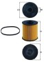 KX70D MAHLE ORIGINAL Фільтр палива