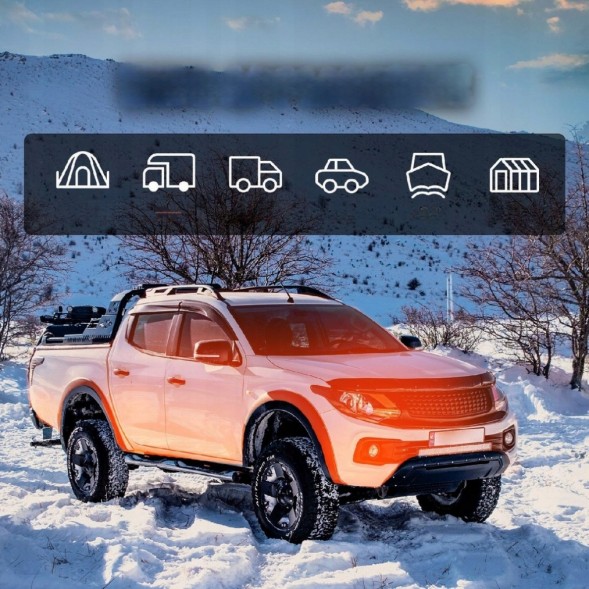 Вевор ZCJRQWS12V5KWB628V9 Автомобільний обігрівач all-in-one 12 в