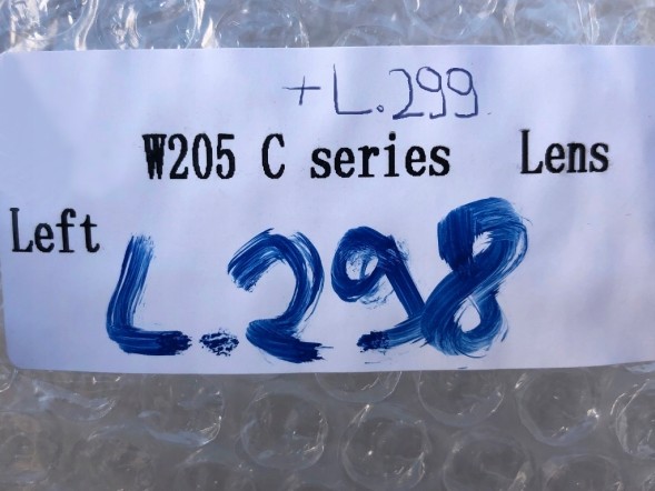 ВОЛЛЕР L.169/298.+L.169/299. Скло лампа фари правий лівий фронт для mercedes c-class w205 2014-2018