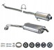 CHINA ZEST.22.130+22.162 Комплект глушників toyota corolla verso 1.6-1.8 110-129 л.С. 2004-2009