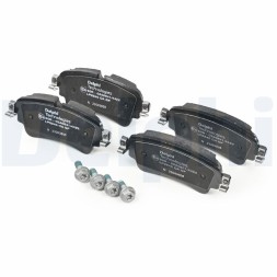 LP3240 DELPHI Комплект гальмівних колодок з 4 шт дисків
