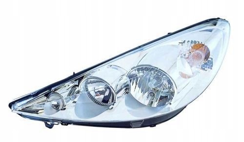 Abakus 550-1146LMLD-EM Peugeot 206+ plus 08- лівий фара нова depo