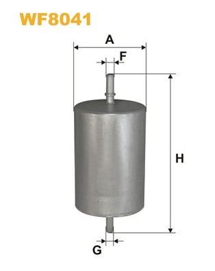 WF8041 WIX FILTERS Фільтр палива