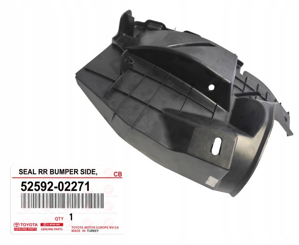 Toyota OE GP|52592-02271, 5259202271 TOYOTA ORYGINAŁ TOYOTA COROLLA E16 E18 2013-2019 ПІДКРИЛОК ЗАДНІЙ ЛІВИЙ ОРИГІНАЛ