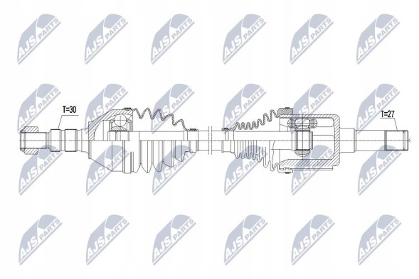 NTY NPW-PL-065 Nty npw-pl-065 привідна піввісь