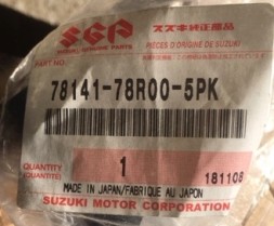 Suzuki OE Накладка на дах ПРАВА ЦЕНТР Suzuki JIMNY JB64 78141-78R00-5PK OEM