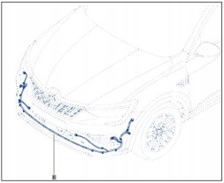 Renault OE 240701363R Джгут проводів передніх датчиків паркування RENAULT ARKANA передній OE
