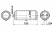 Wabco 25P0353Z Повітряний бак 30 л ср.246мм/дов.720мм підходить для: iveco