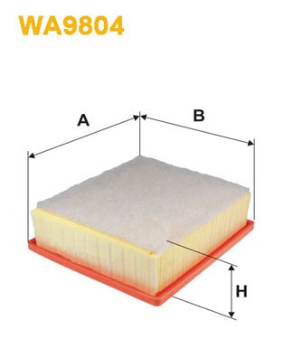 WA9804 WIX FILTERS Фільтр повітряний