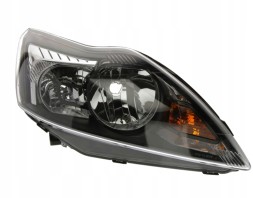 TYC 3205092E + 3205102E MHM Лампа фари чорна Ford Focus II mk 2 Lift 08-