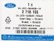 Ford OE JX7B-A045A66-FB3JA6 Рамка консолі ford focus 18- куга 20- oe автомат