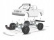 Китай Body Lift karoserii 25mm Ліфт кузова 25 мм Nissan Navara D40 05-14